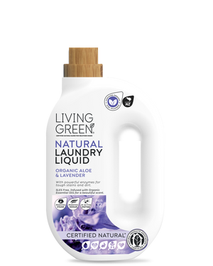 Laundry Liquid. Certified Natural with Organic Lavender and Aloe Vera, 1L