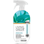 Bathroom and Shower Cleaner, Certified Natural with Organic Eucalyptus and Mint.